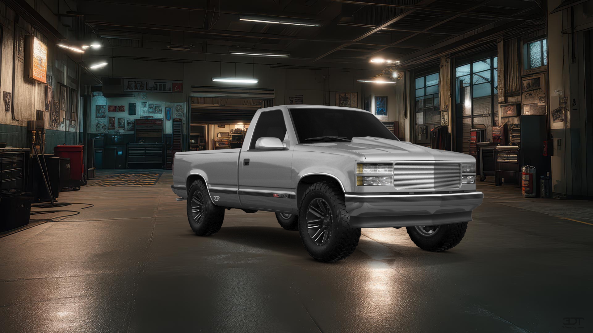 GMC Sierra 1500 2 Door pickup truck 1988 tuning