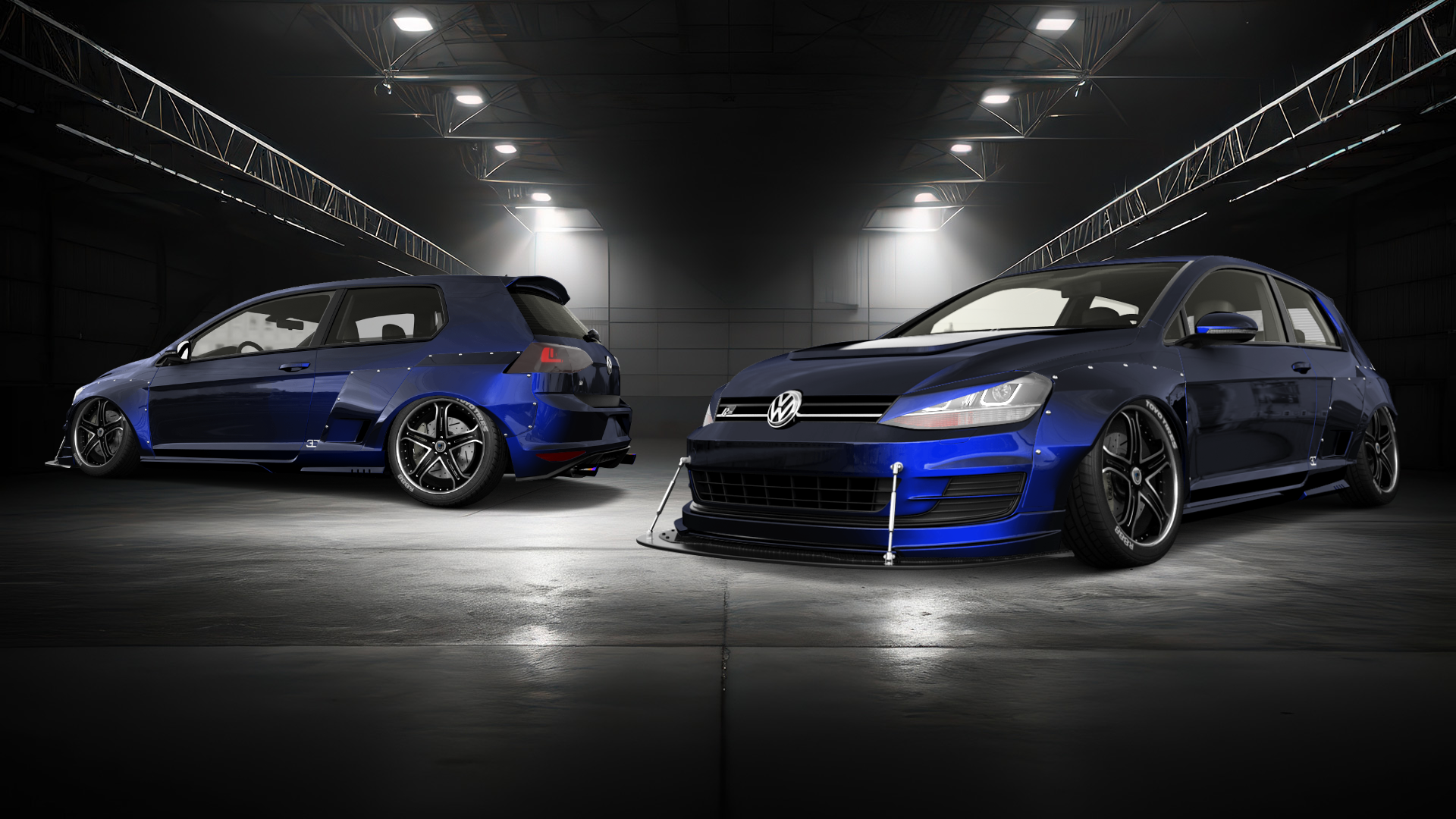 Volkswagen Golf 7 3 Door Hatchback 2013 tuning