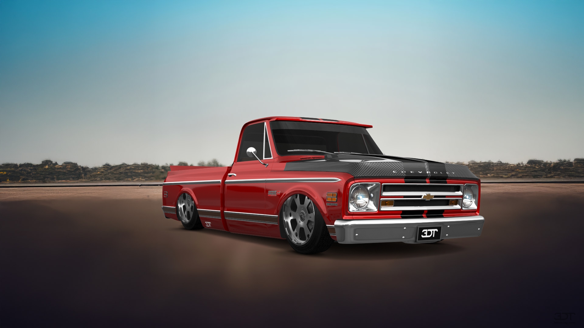 Chevrolet C-10 Cheyenne 2 Door pickup truck 1967 tuning