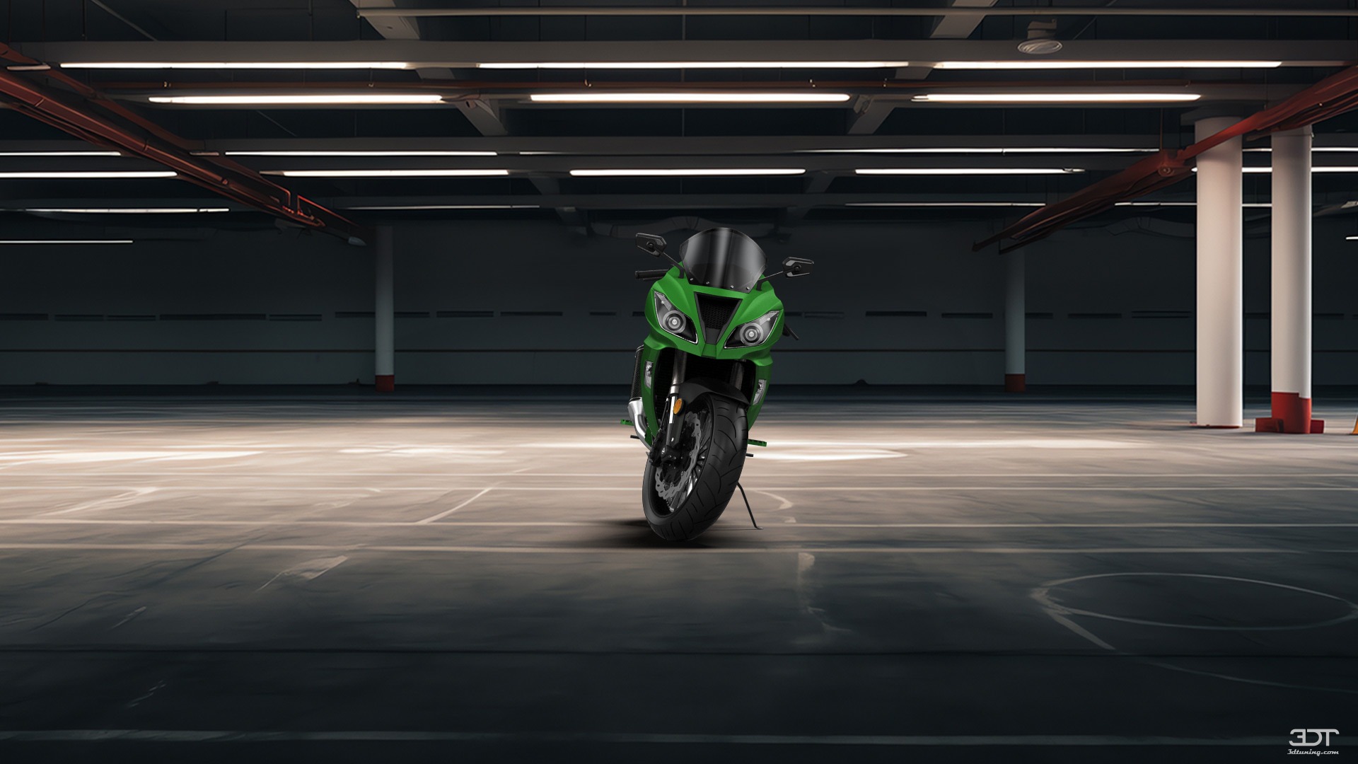 Kawasaki Ninja ZX 6R Sport Bike 2015 tuning