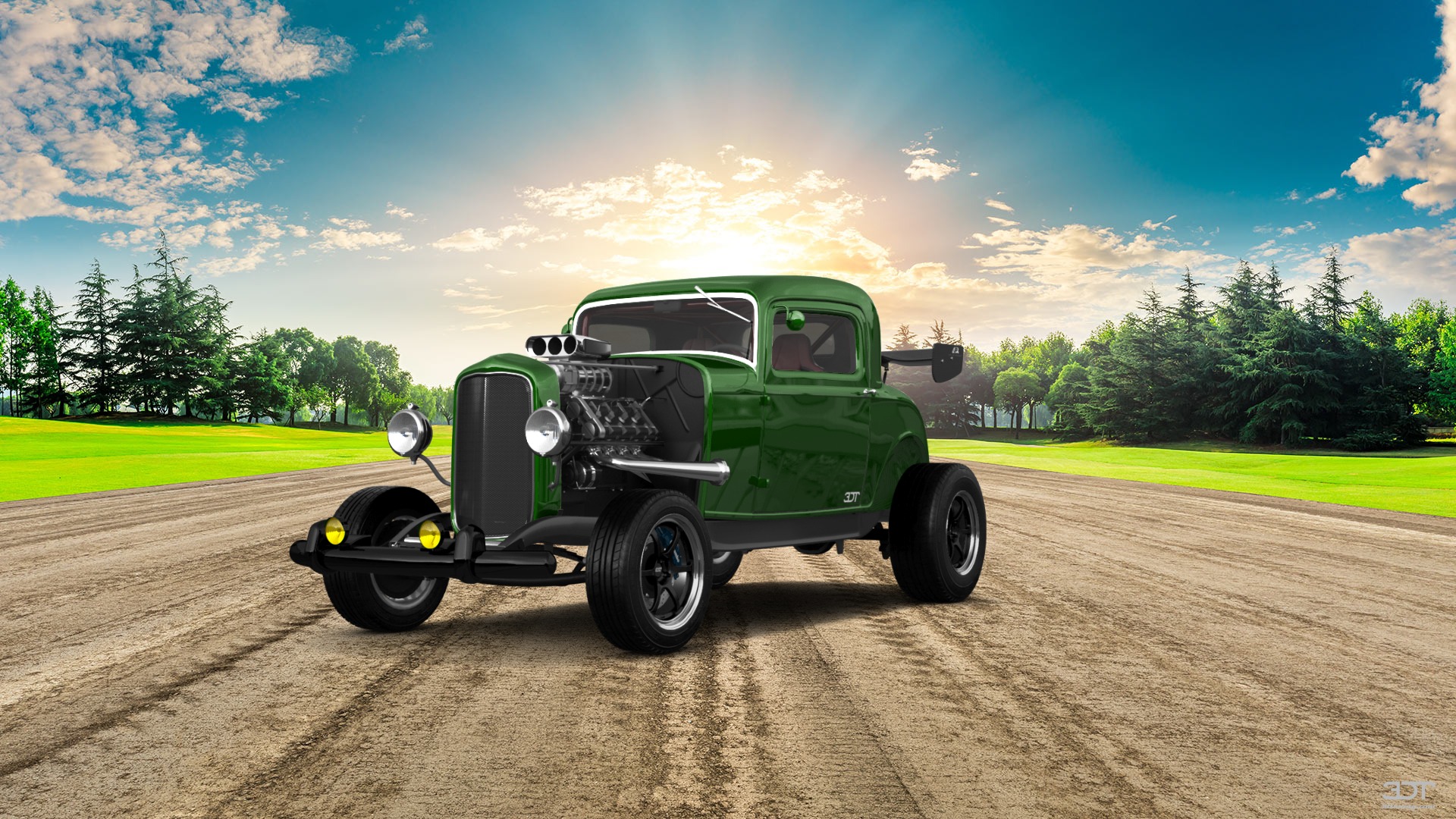 Ford Model B Deluxe 2 Door Coupe 1932 tuning