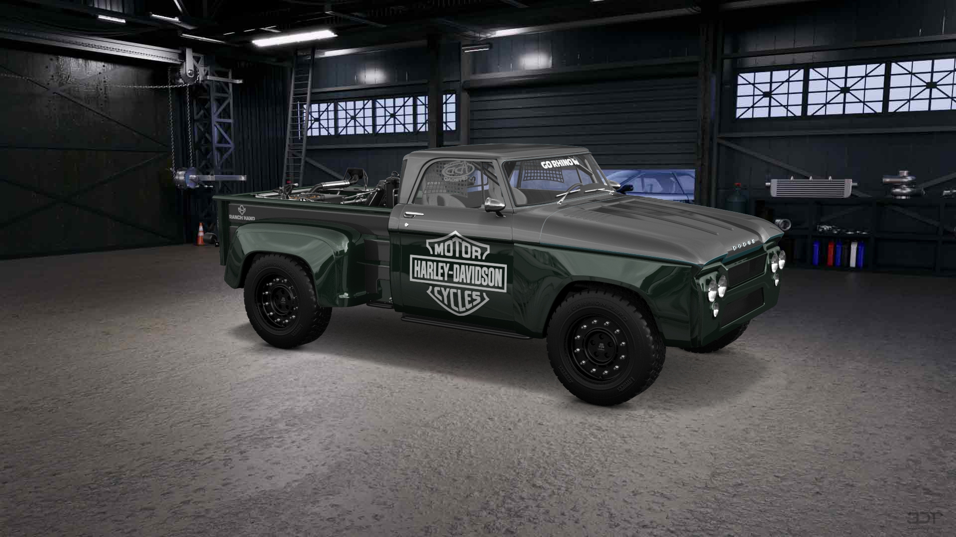 Dodge D-100 Stepside 2 Door pickup truck 1961