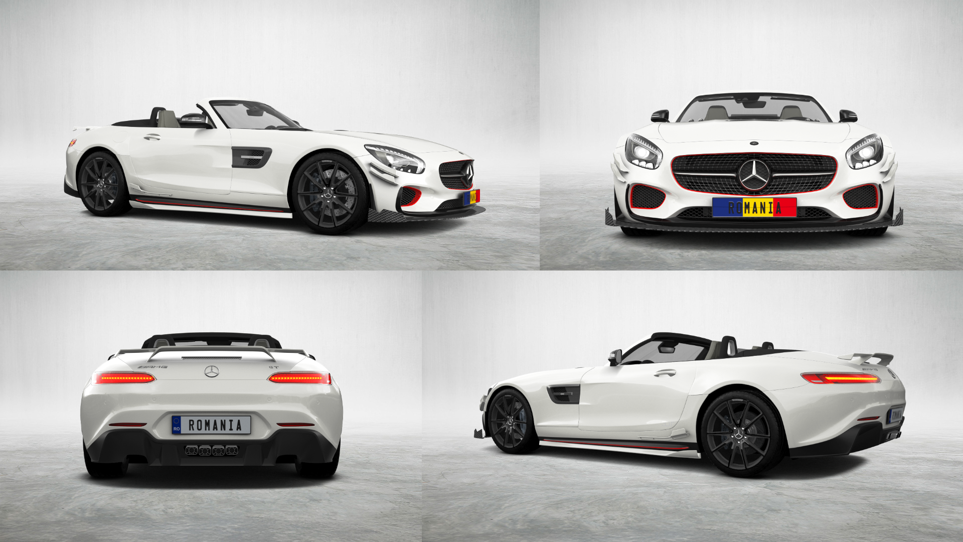 Mercedes AMG GT 2 Door Convertible 2016