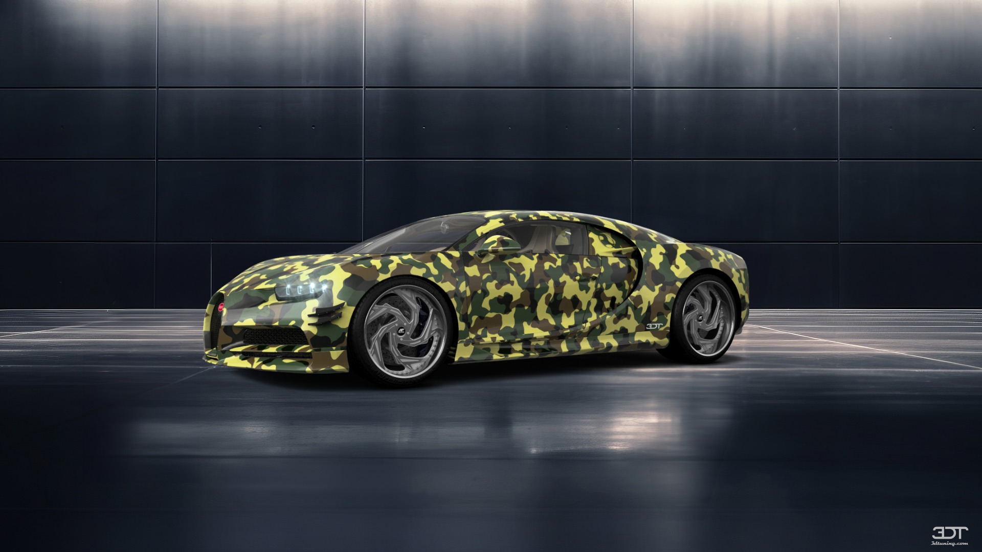 Bugatti Chiron 2 Door Coupe 2016 tuning