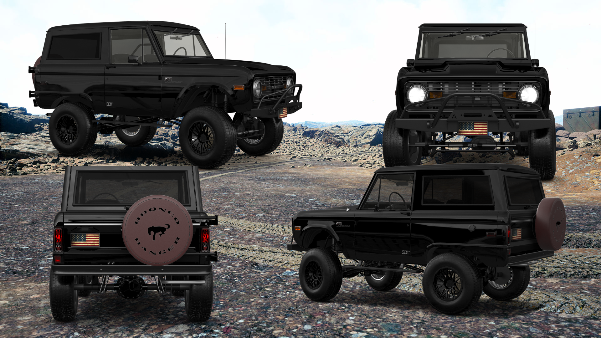 Ford Bronco 3 Door SUV 1965 tuning