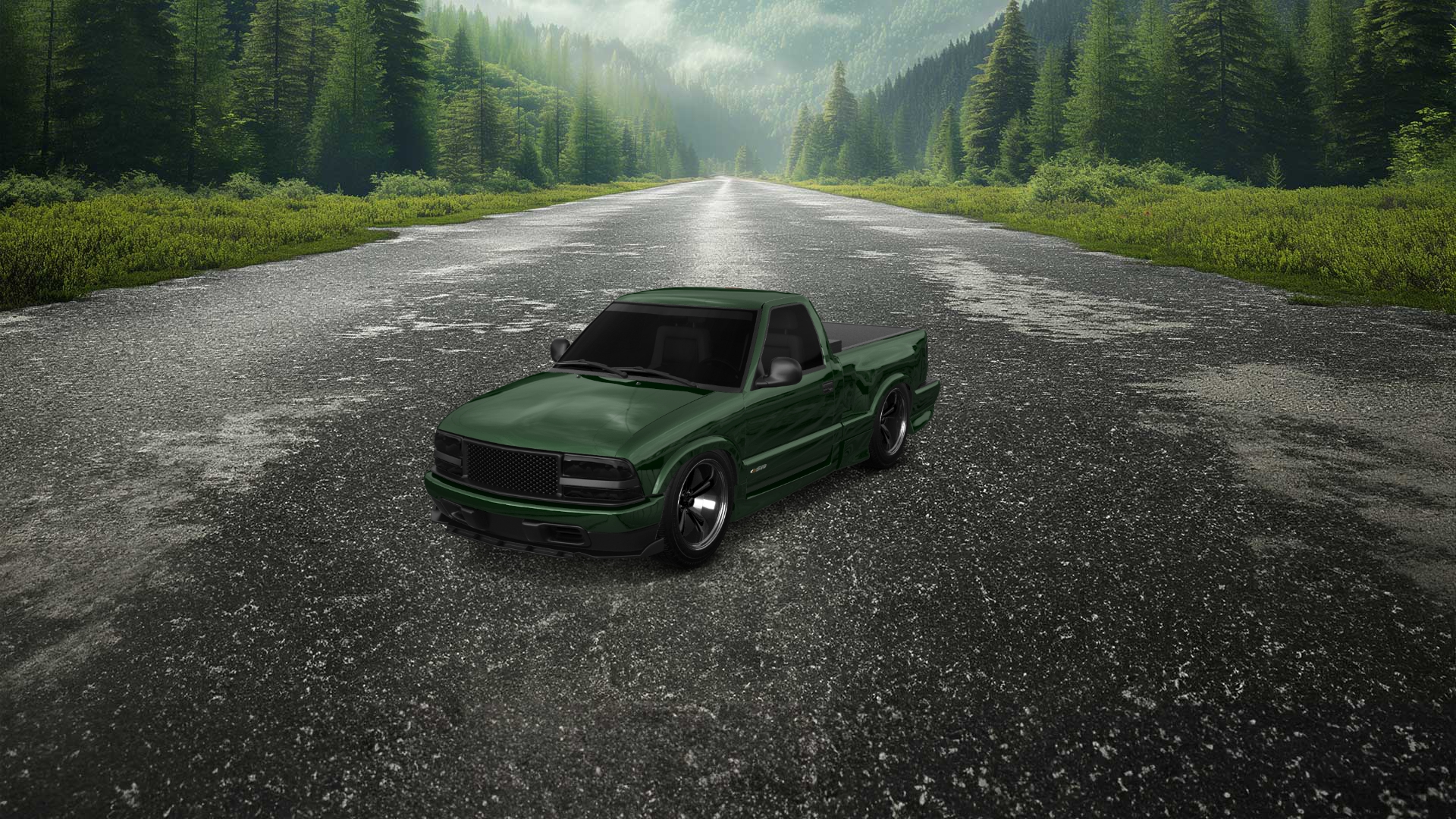 Chevrolet S-10 Stepside 2 Door pickup truck 1999