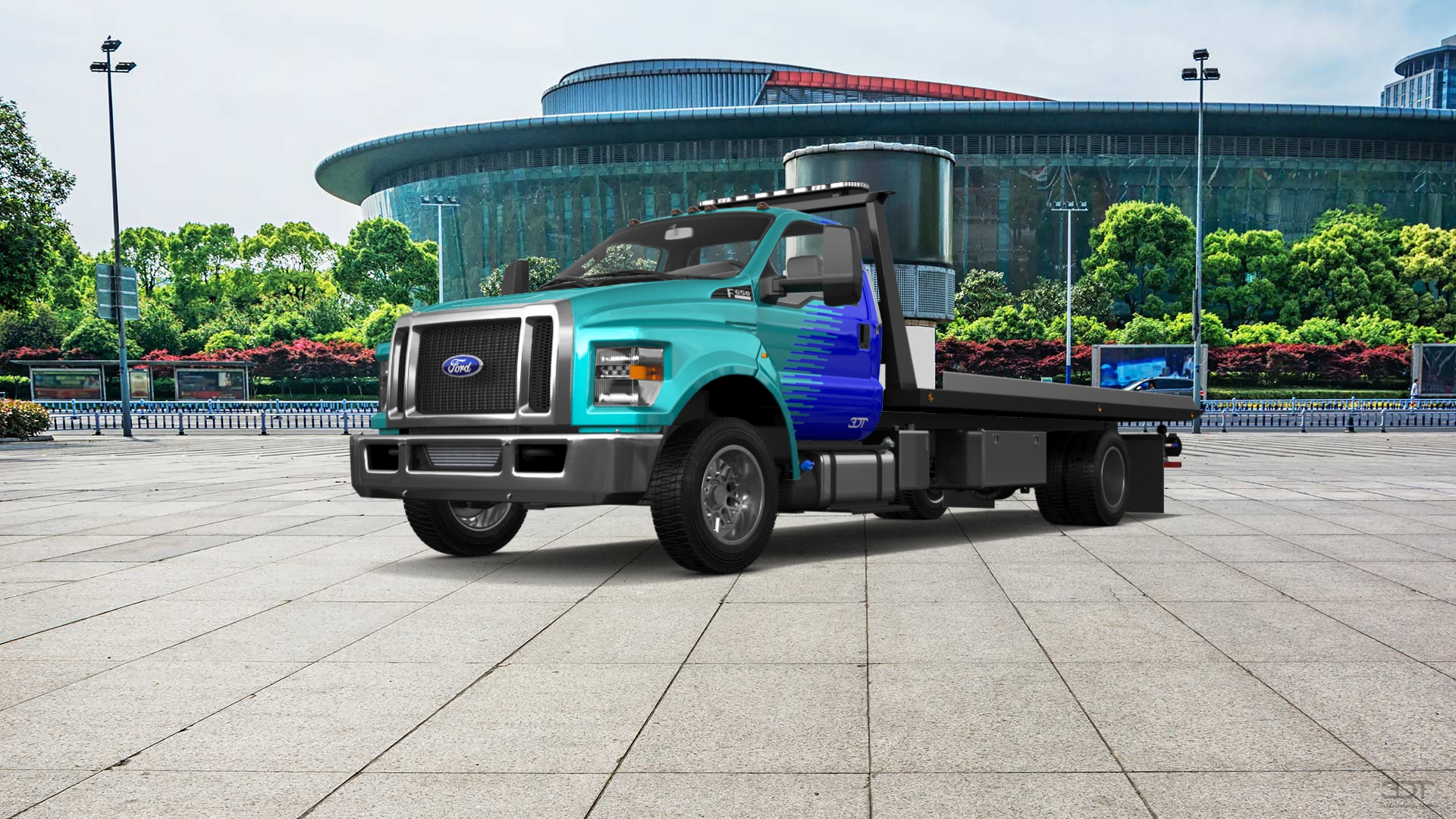 Ford F-650 Tow Truck Pickup 2016 tuning