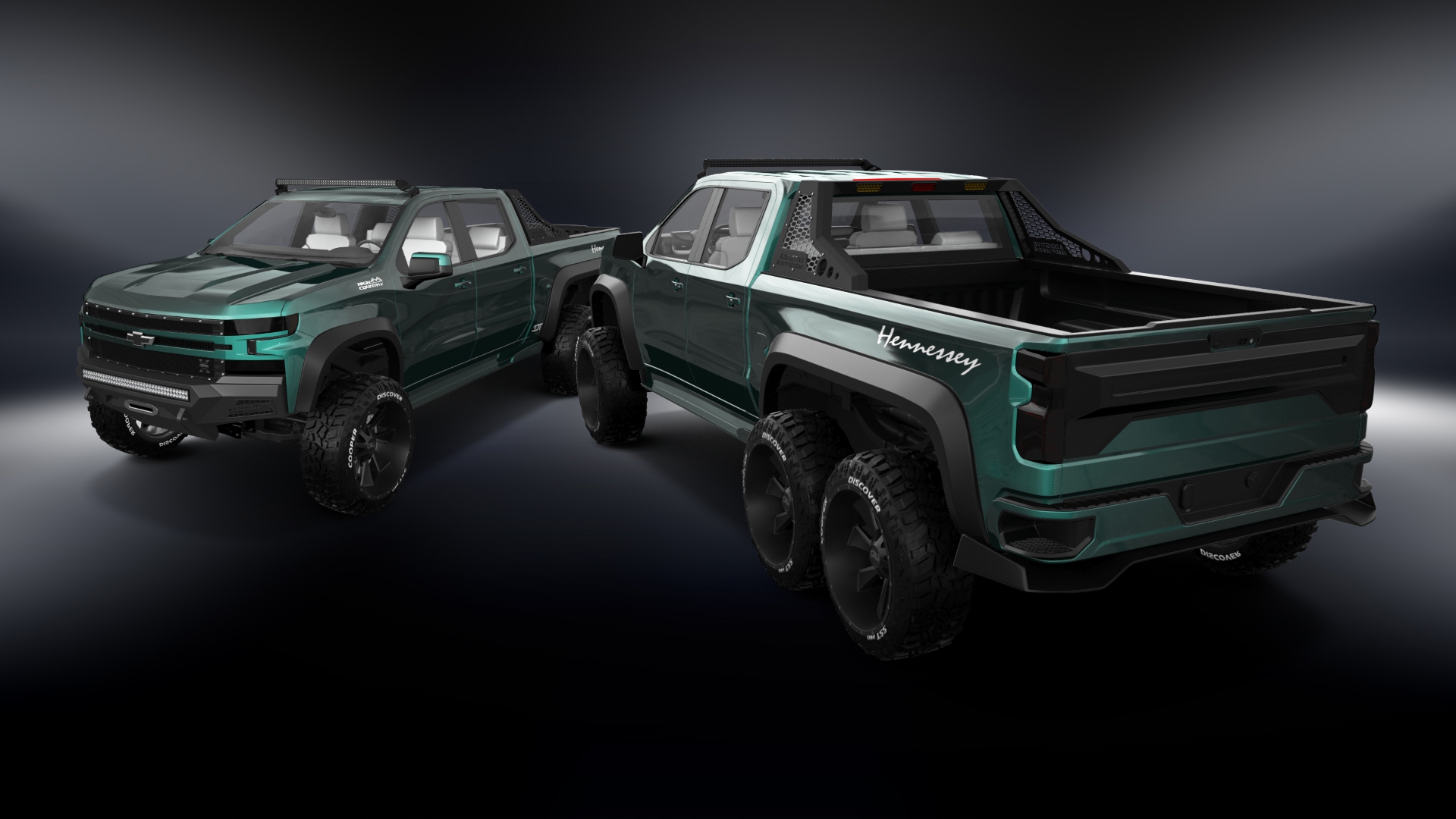 Chevrolet Silverado Hennessey Goliath 6X6 Truck 2020 tuning