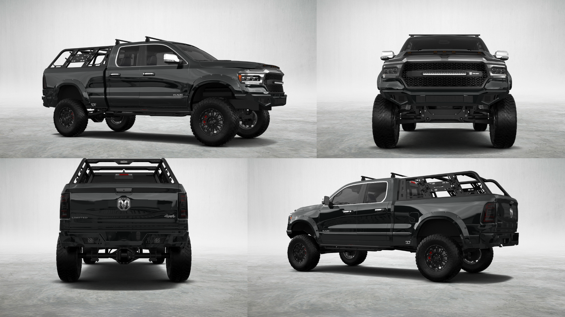 Dodge Ram 1500 Quad Cab 6.4' box 4 Door Truck 2019