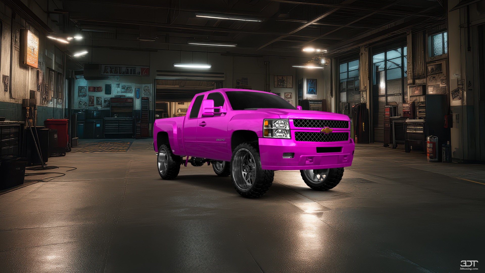 Chevrolet Silverado 2500 HD Extended Cab Pickup Truck 2007 tuning