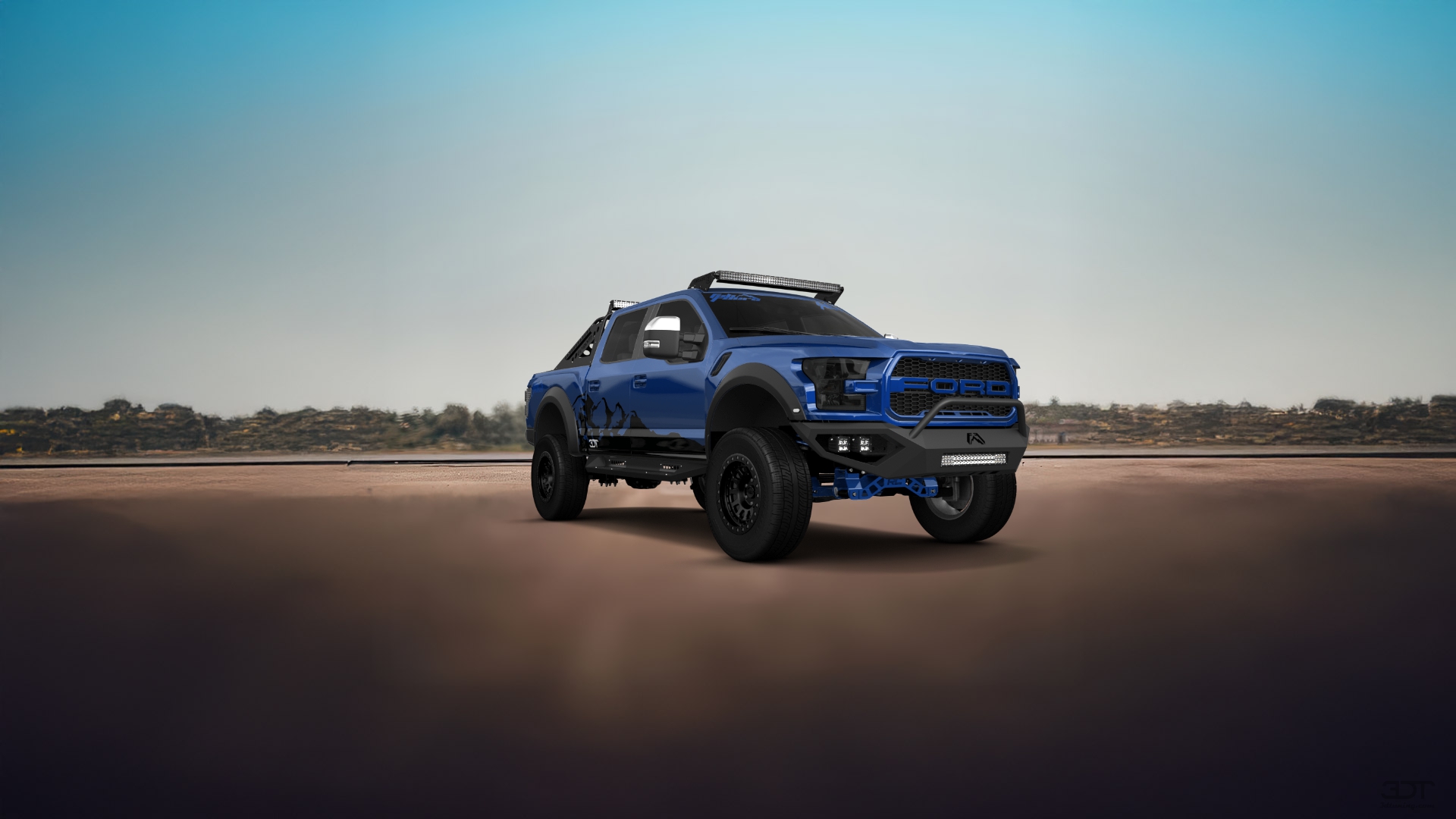 Ford F-150 Raptor 4 Door pickup truck 2017 tuning