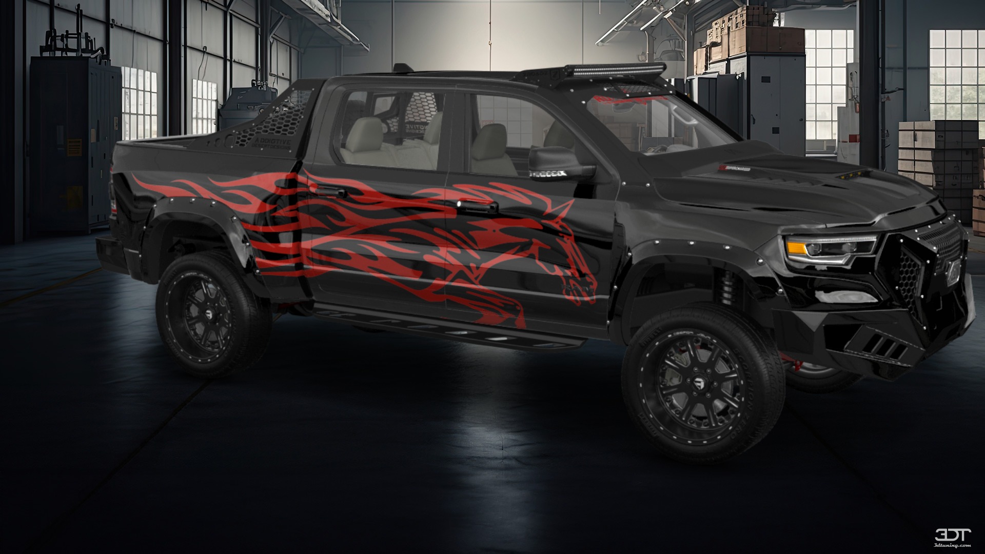 Dodge Ram 1500 TRX 4 Door pickup truck 2021 tuning