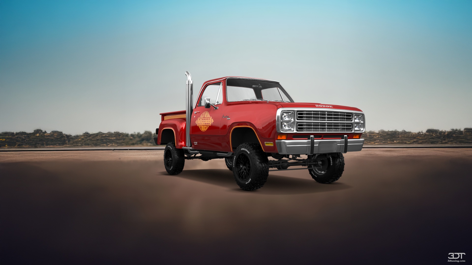 Dodge Lil Red Express 2 Door pickup truck 1979
