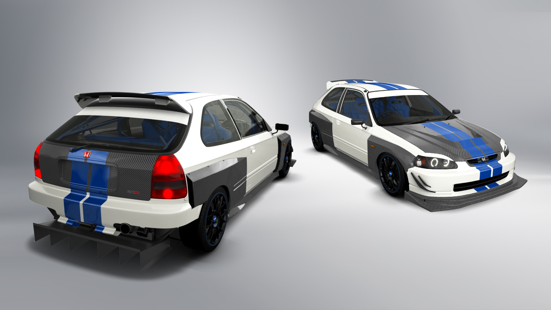 Tuning Honda Civic 3 Door Hatchback 1997