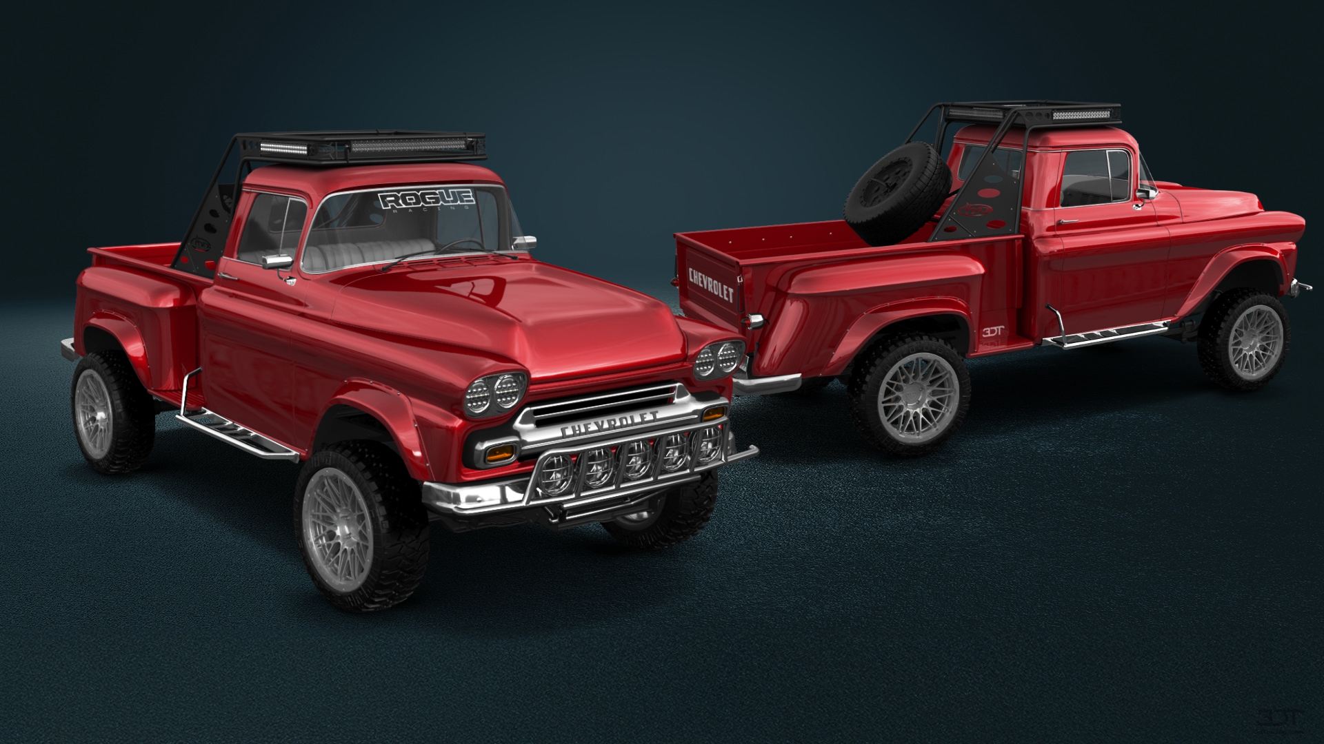 Chevrolet Apache Stepside 2 Door pickup truck 1959