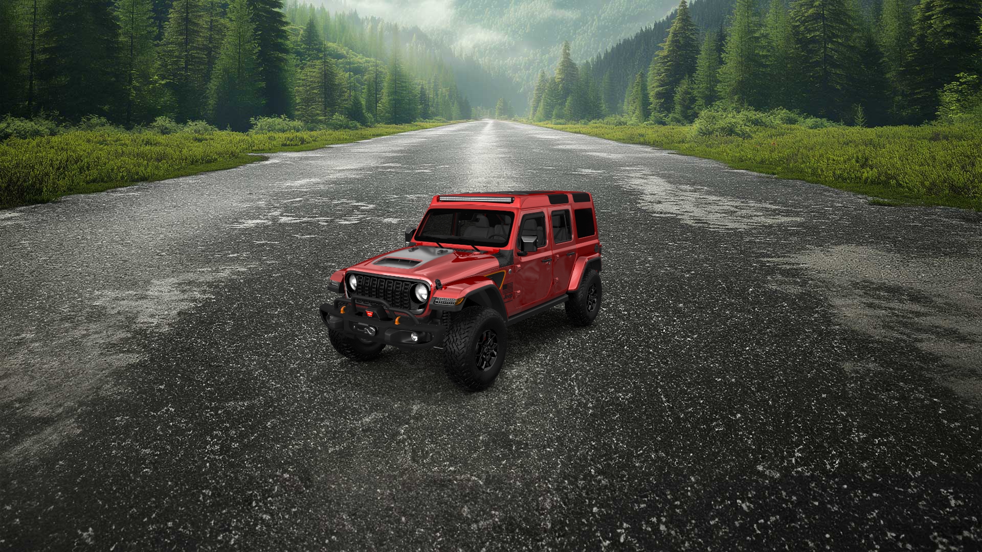 Jeep Wrangler JL 4 Door SUV 2024 tuning