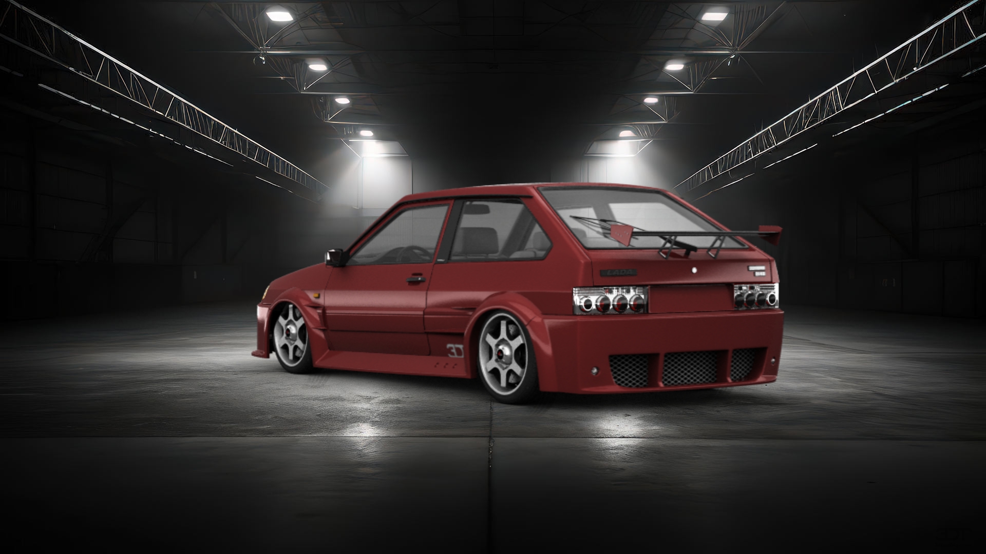 Lada Samara 2113 3 Door Hatchback 2006 tuning