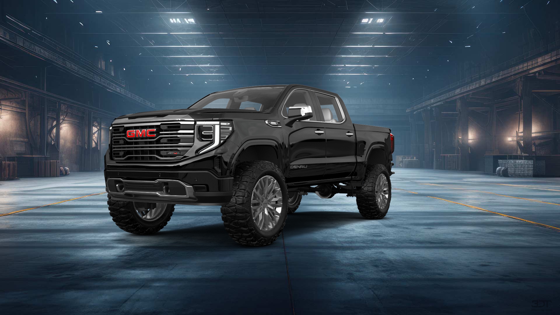 GMC Sierra 1500 Crew Cab 5.8 ft box 4 Door pickup truck 2023 tuning