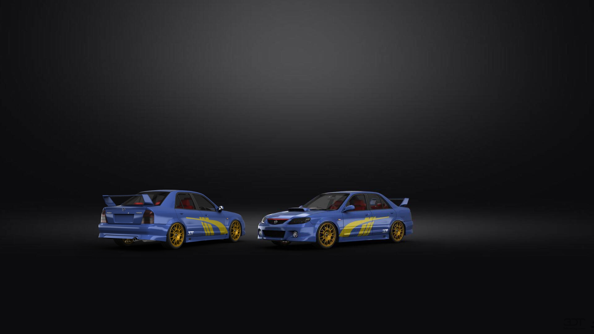 Mazda Familia Sedan 2001 tuning