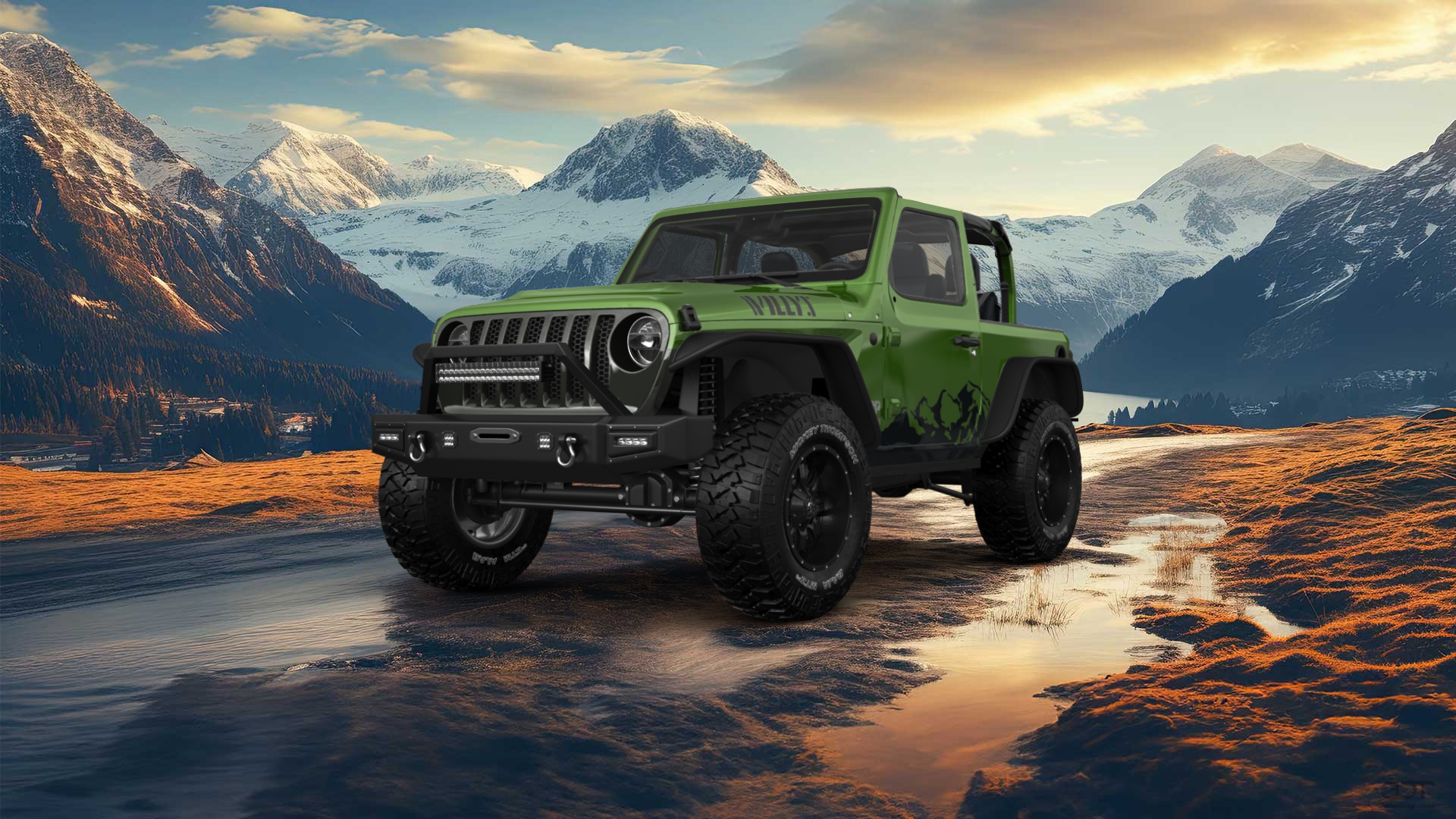 Jeep Wrangler JL 2 Door SUV 2018 tuning