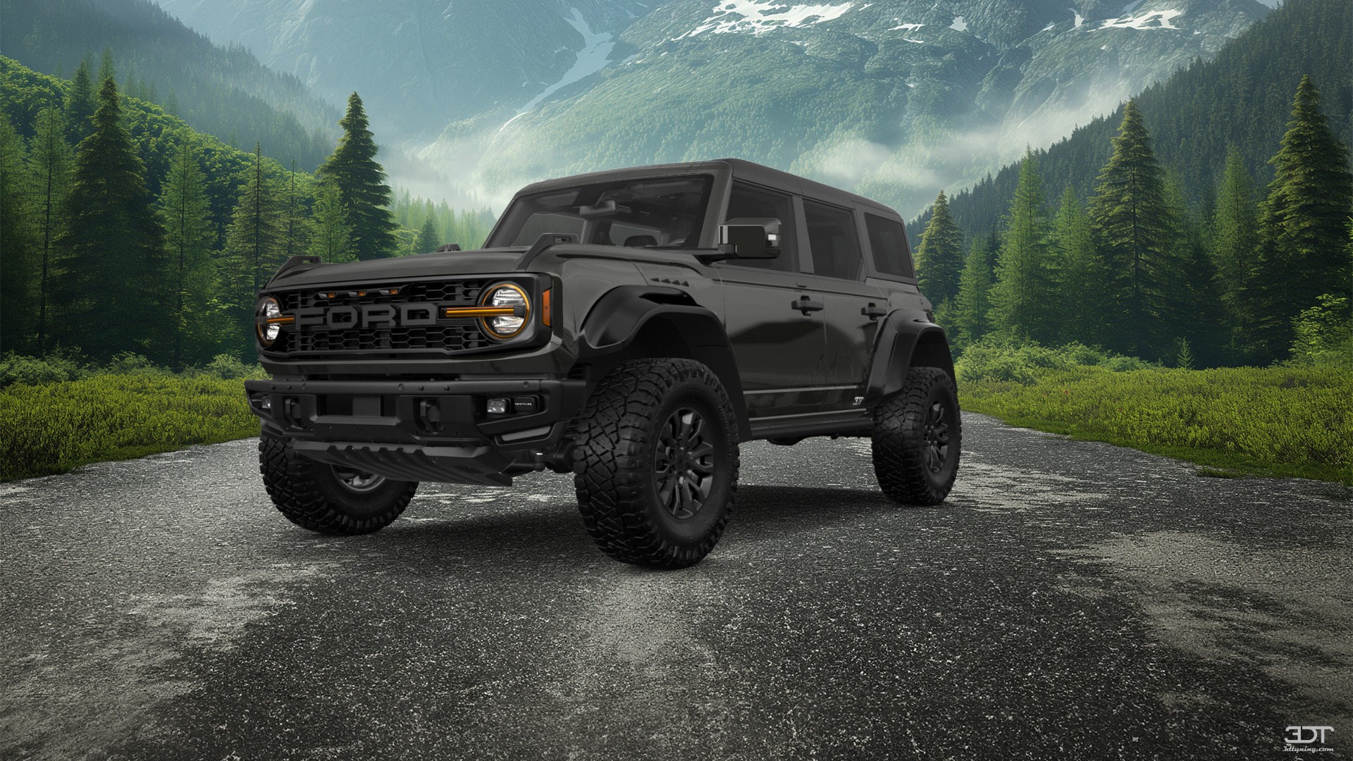 Ford Bronco Raptor 4 Door pickup truck 2022
