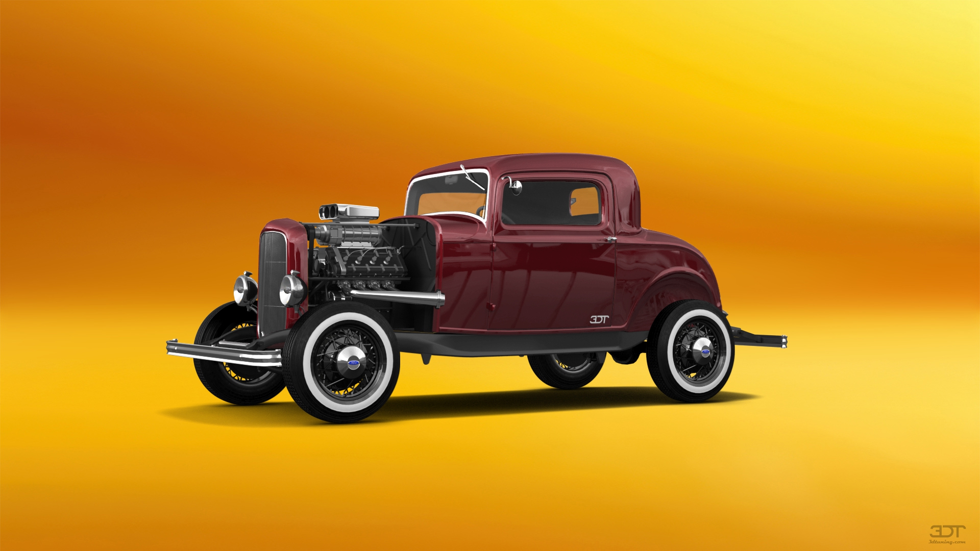 Ford Model B Deluxe 2 Door Coupe 1932 tuning