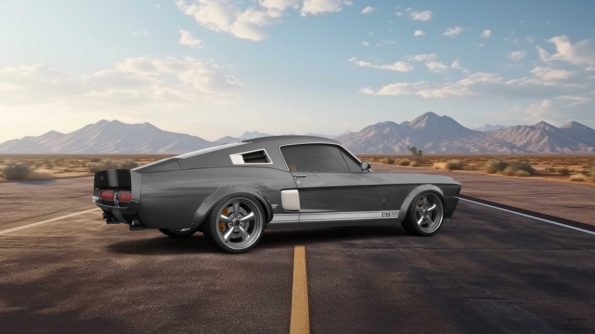 Mustang GT500 2 Door Coupe 1968