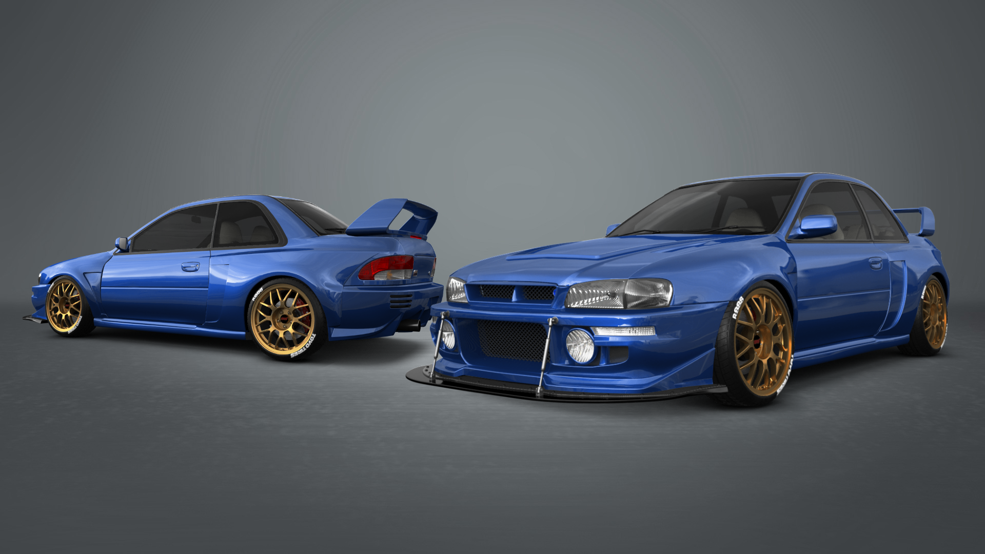 Subaru Impreza WRX STI 22B 2 Door Coupe 2000