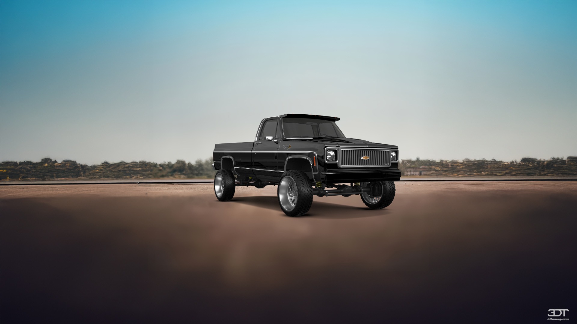 Chevrolet Silverado C-10 2 Door pickup truck 1973 tuning