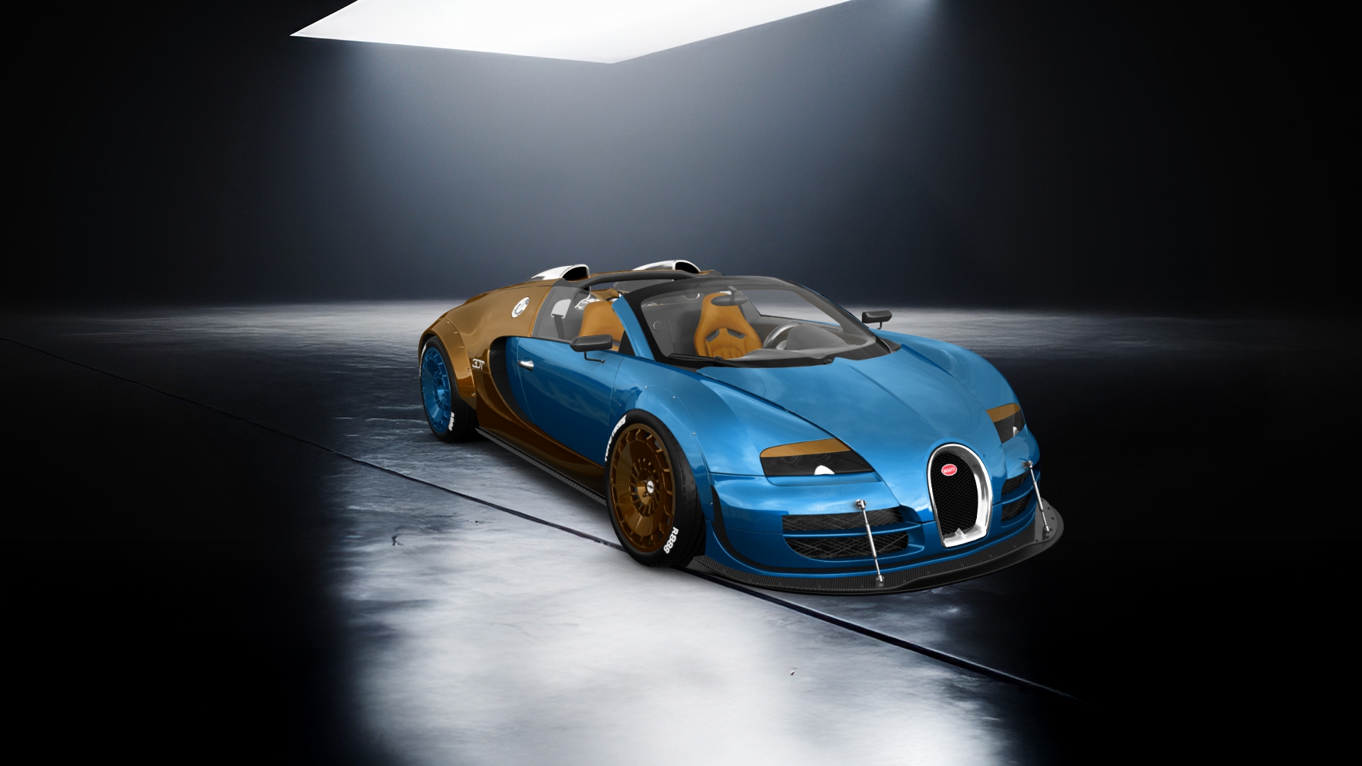 Bugatti Veyron 16.4 Grand Sport Vitesse 2 door targa top 2012 tuning