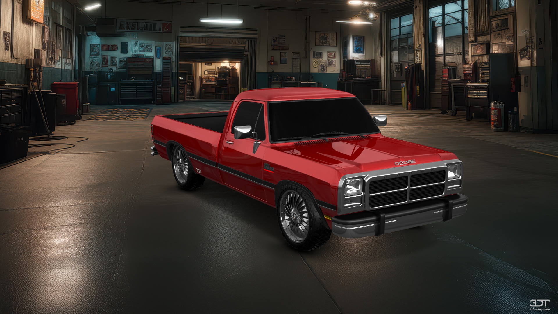 Dodge Ram 2 Door pickup truck 1991 tuning