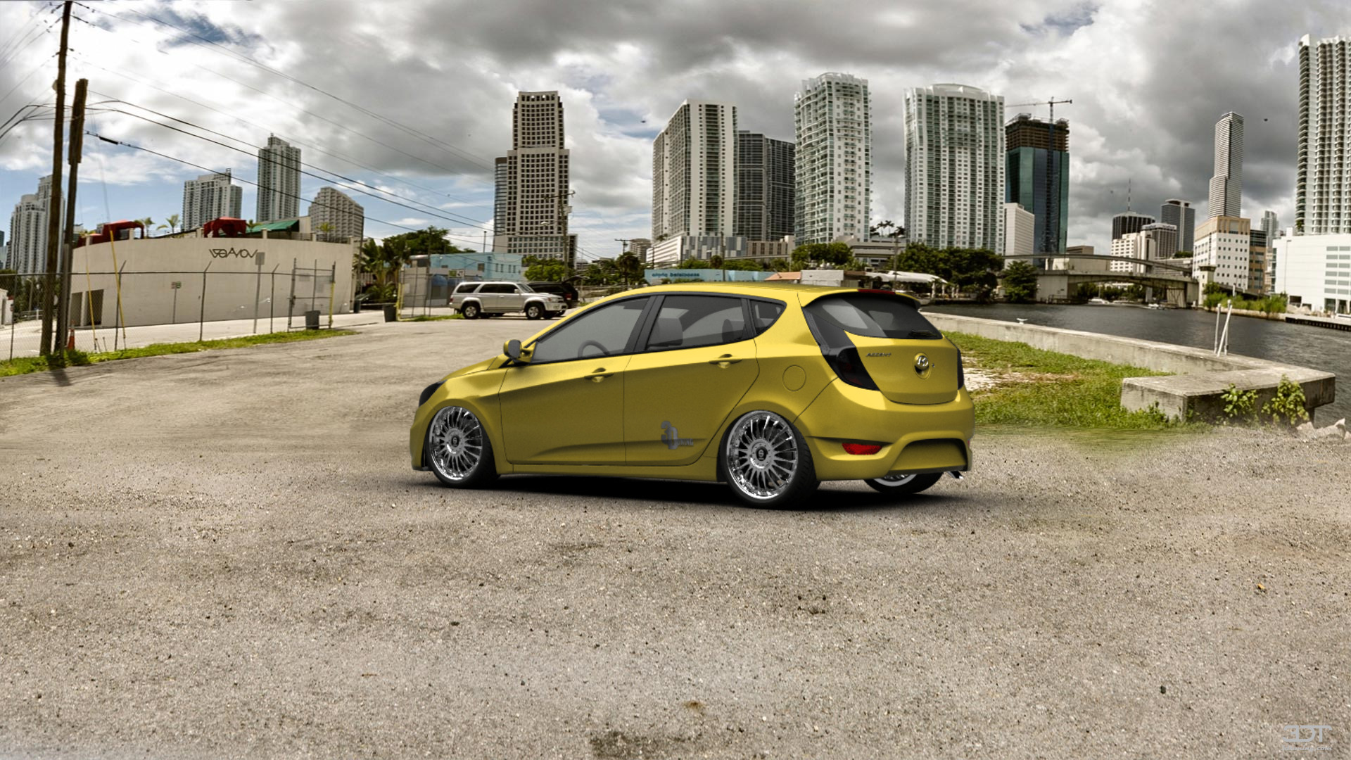 Hyundai Accent 5 Door Hatchback 2012 Images