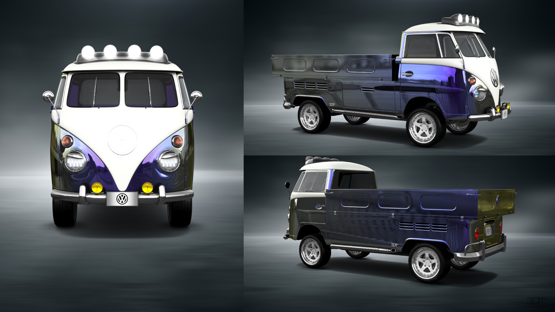 Volkswagen T1 Van 1950 tuning