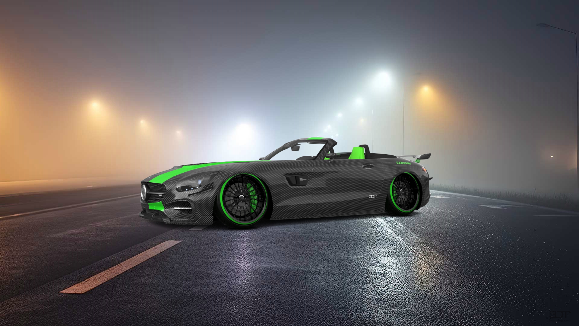 Mercedes AMG GT 2 Door Convertible 2016