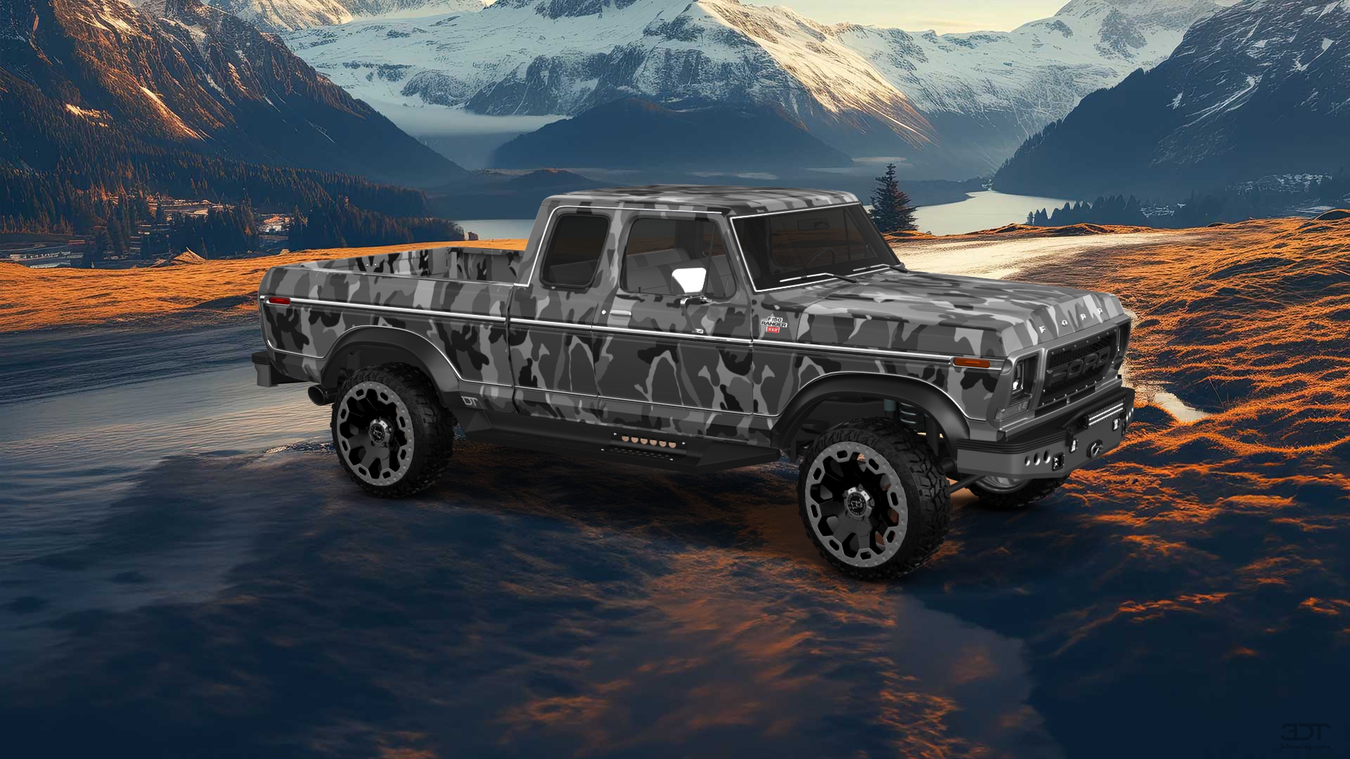 Ford F-150 SuperCab 2 Door pickup truck 1978 tuning