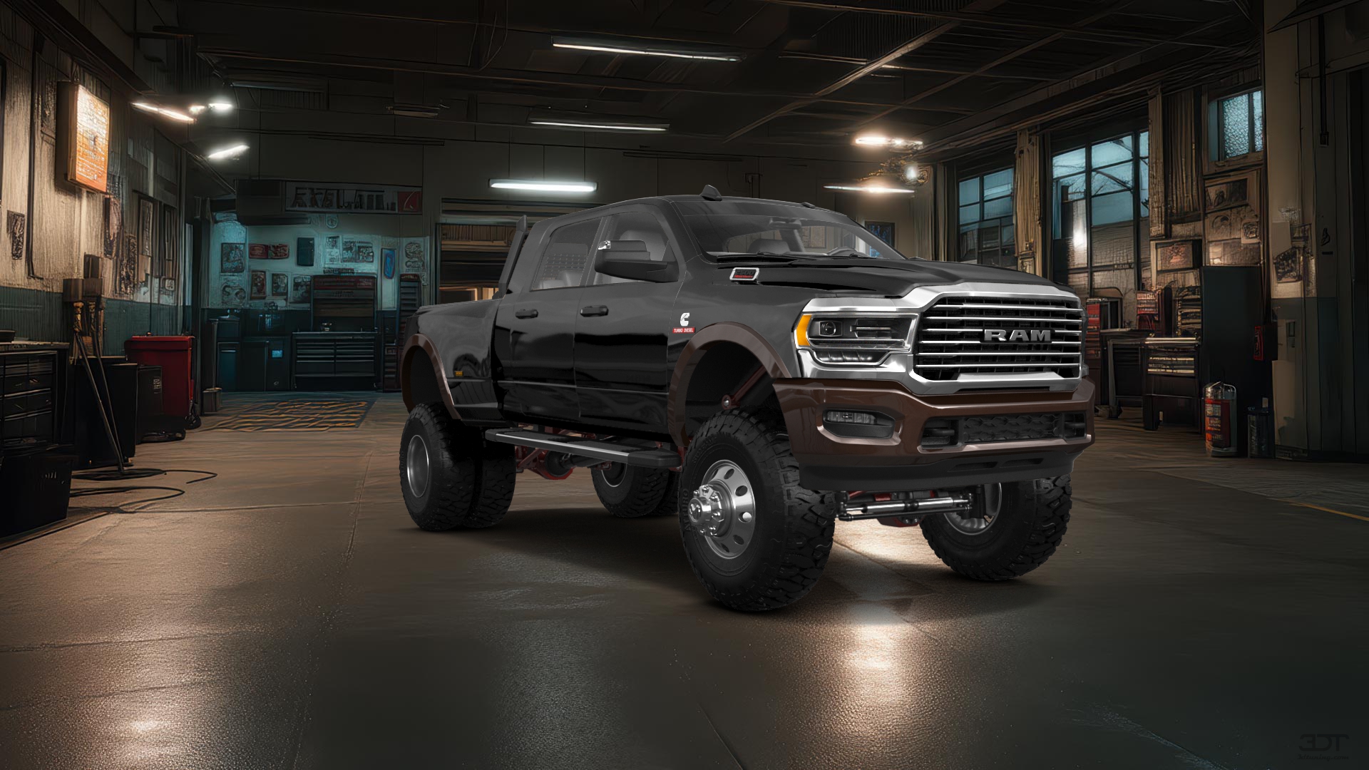 Dodge Ram 3500 4 Door pickup truck 2020 tuning