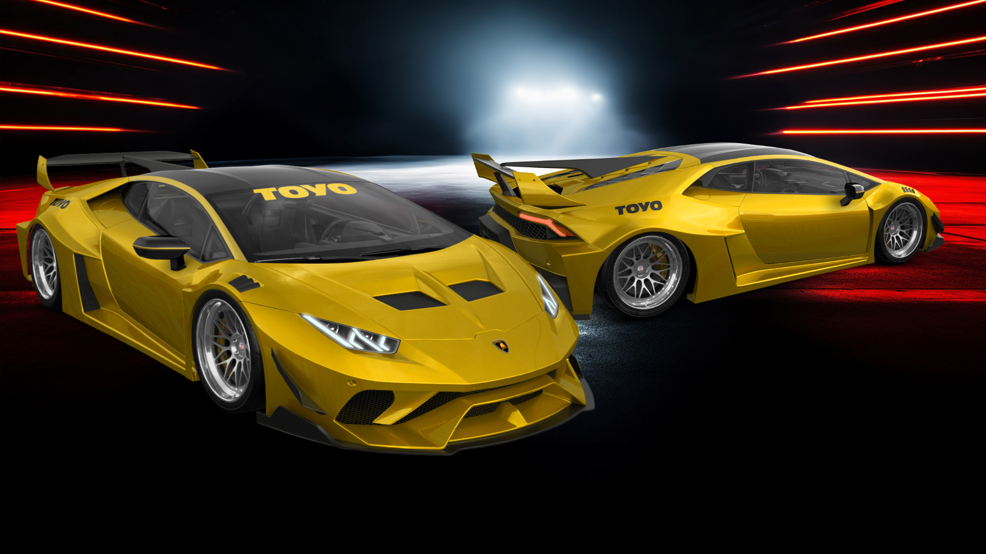 Lamborghini Huracan 2 Door Coupe 2014 tuning