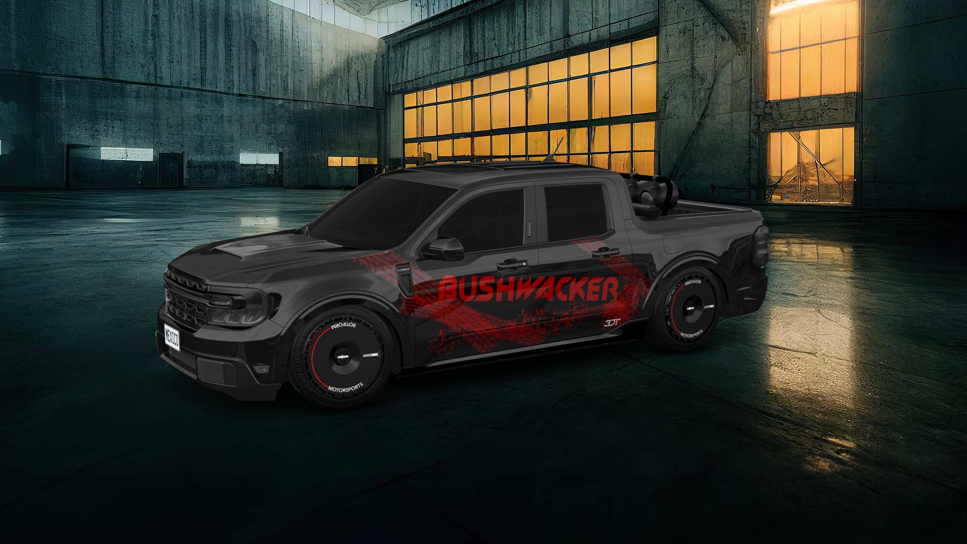 Ford Maverick 4 Door pickup truck 2022 tuning