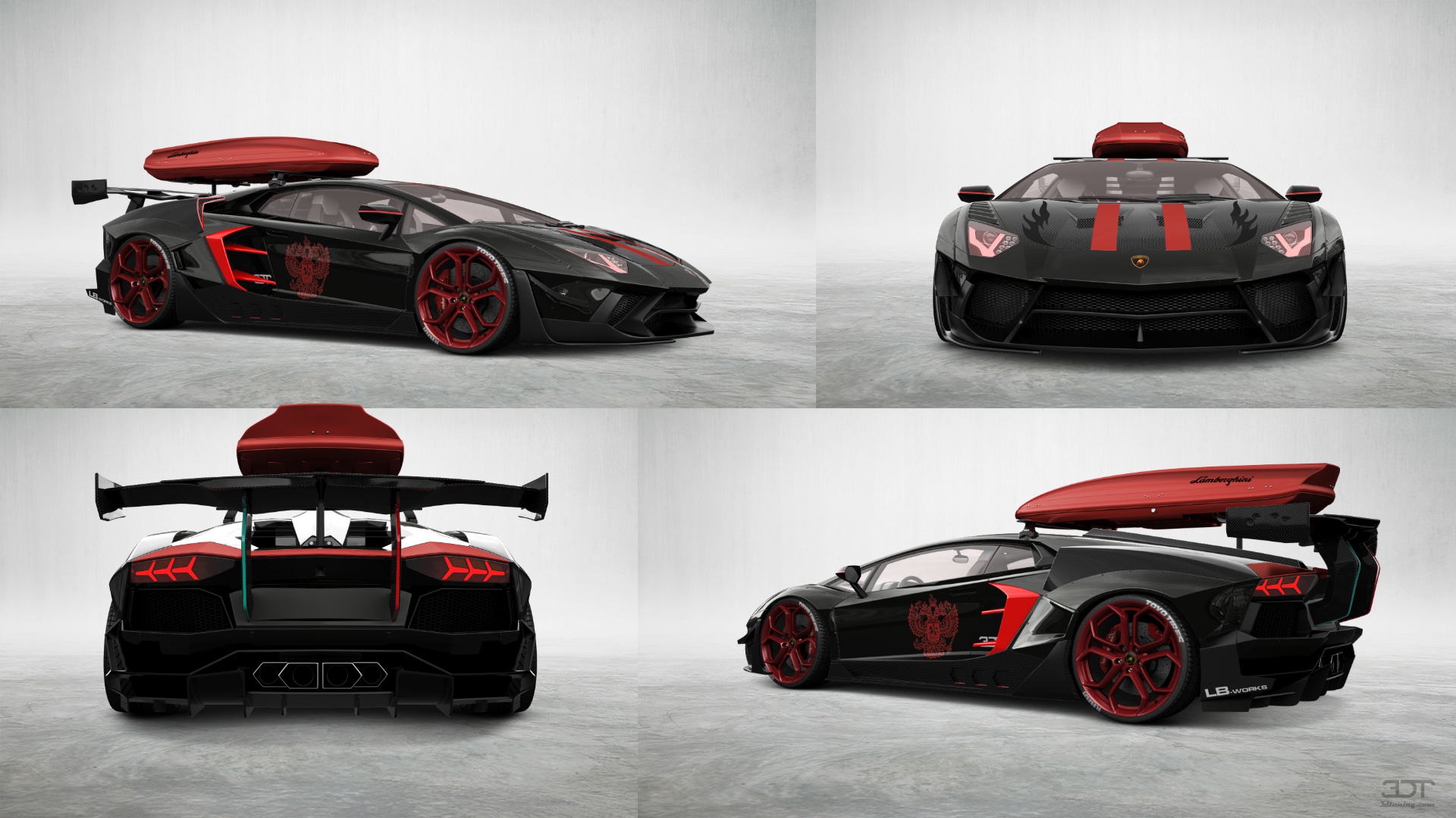 Lamborghini Aventador 2 Door Coupe 2012 tuning