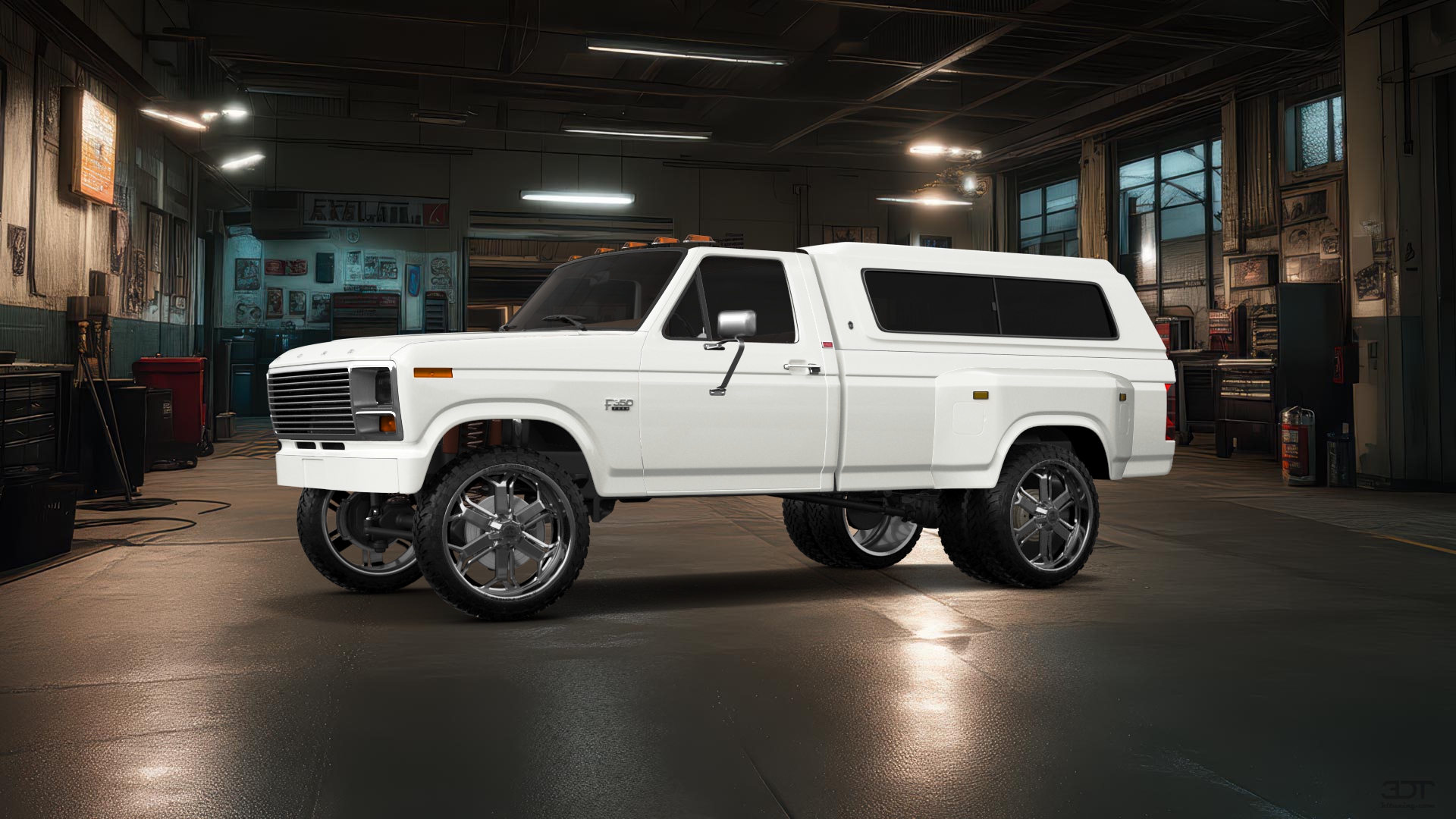 Ford F-350 Dually Regular Cab 2 Door pickup truck 1980 tuning
