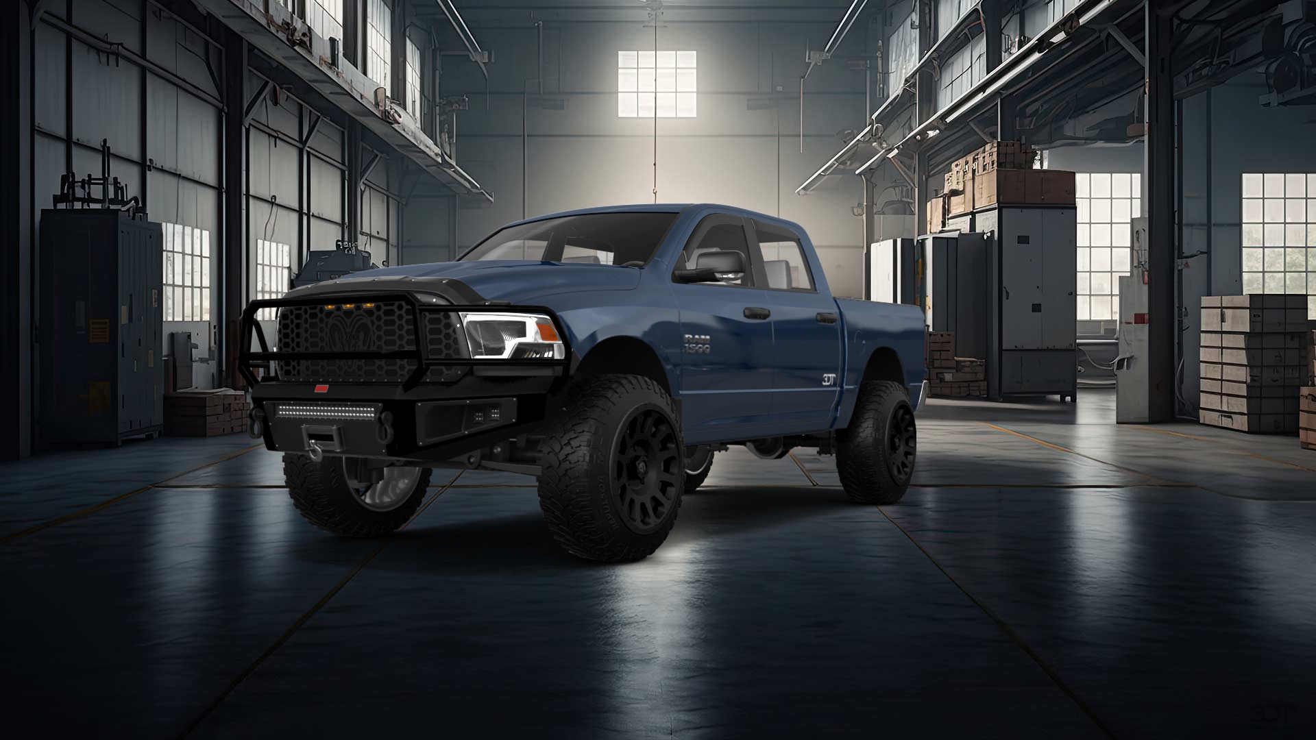 Dodge Ram 1500 5.7' box 4 Door pickup truck 2010