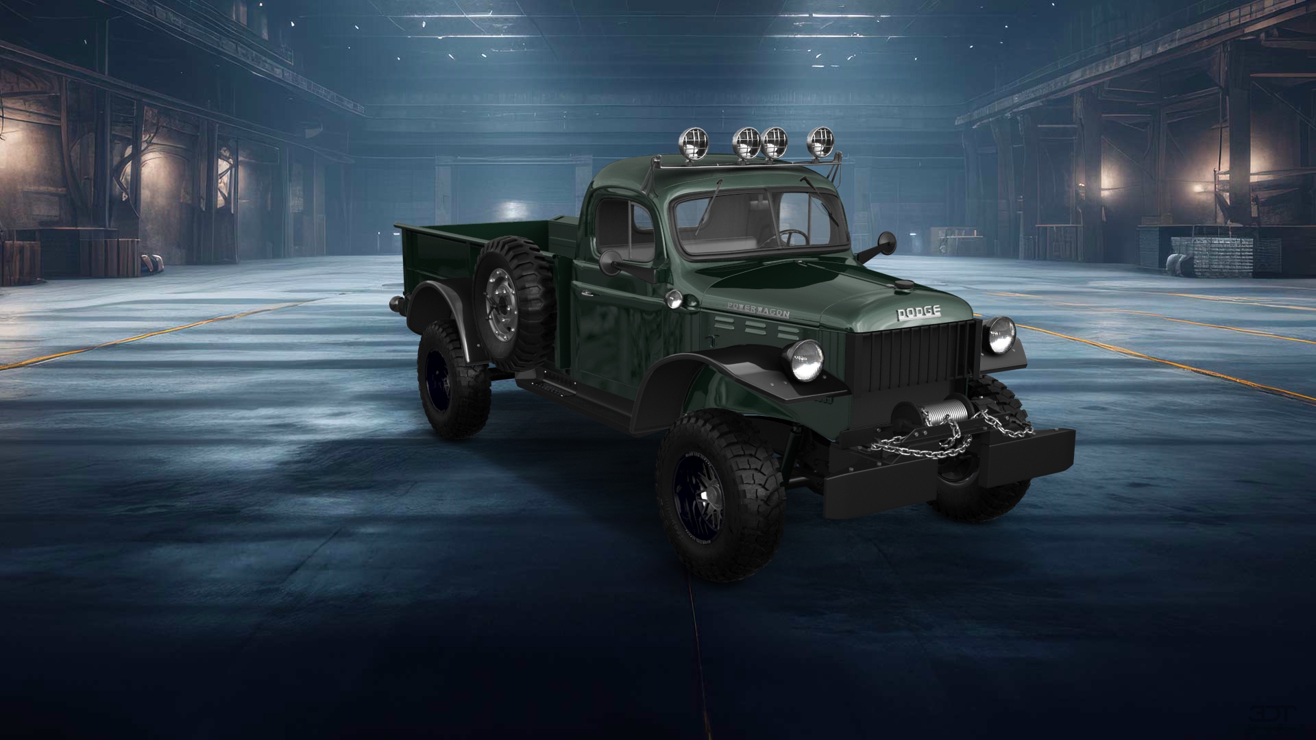 Dodge Power Wagon 2 Door pickup truck 1947