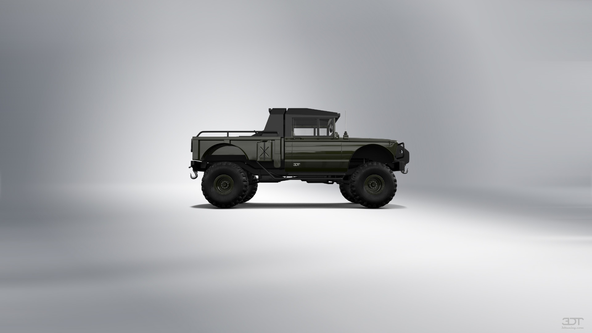 Jeep Kaiser M715 2 Door pickup truck 1968 tuning