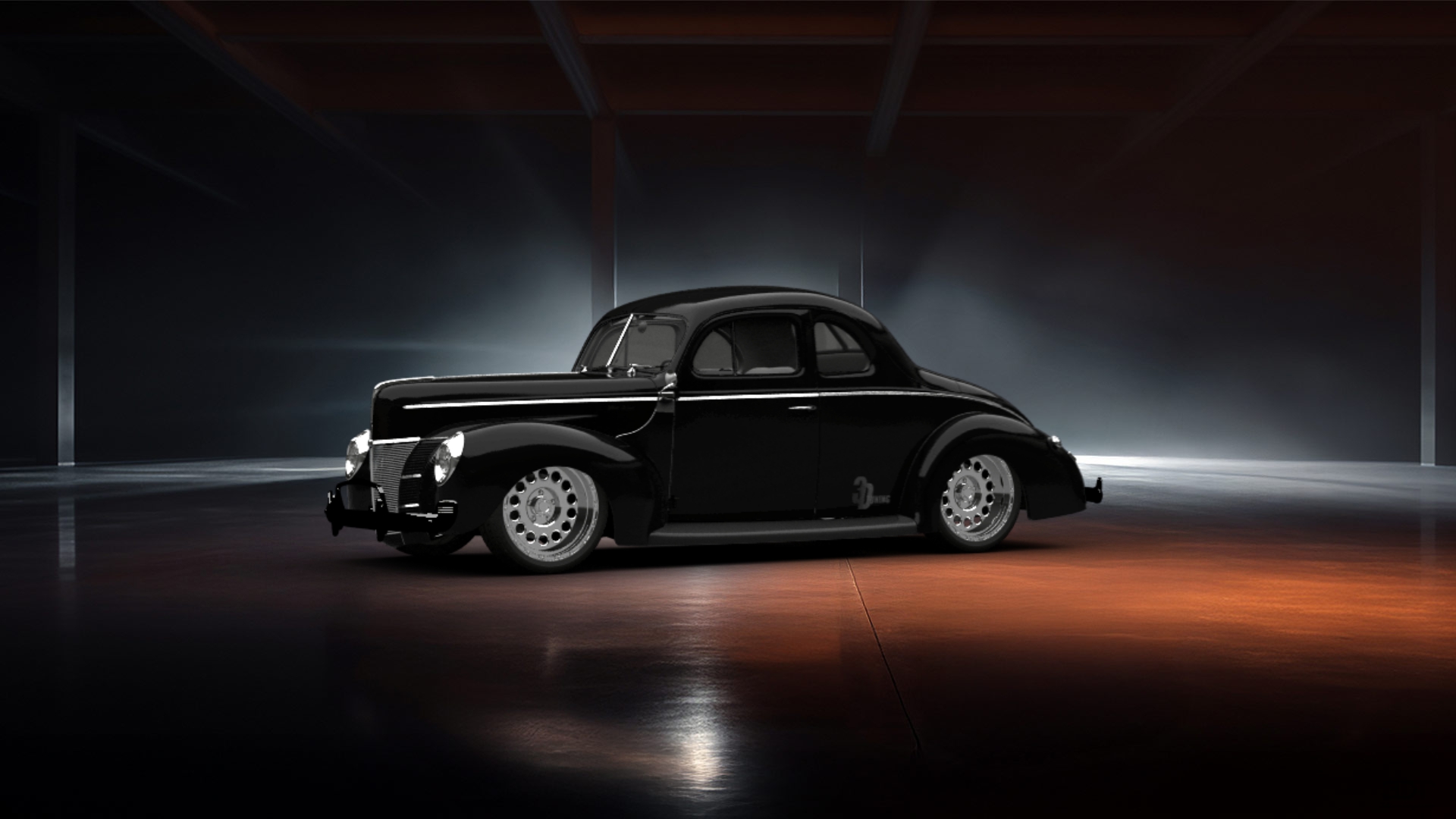 Ford De Luxe Coupe Liftback 1940 tuning