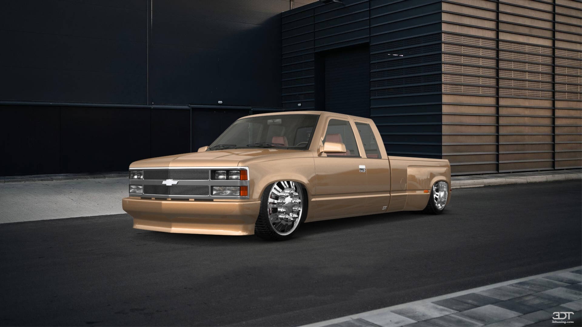 Tuning Chevrolet K3500 Extended Cab Pickup Truck 1988