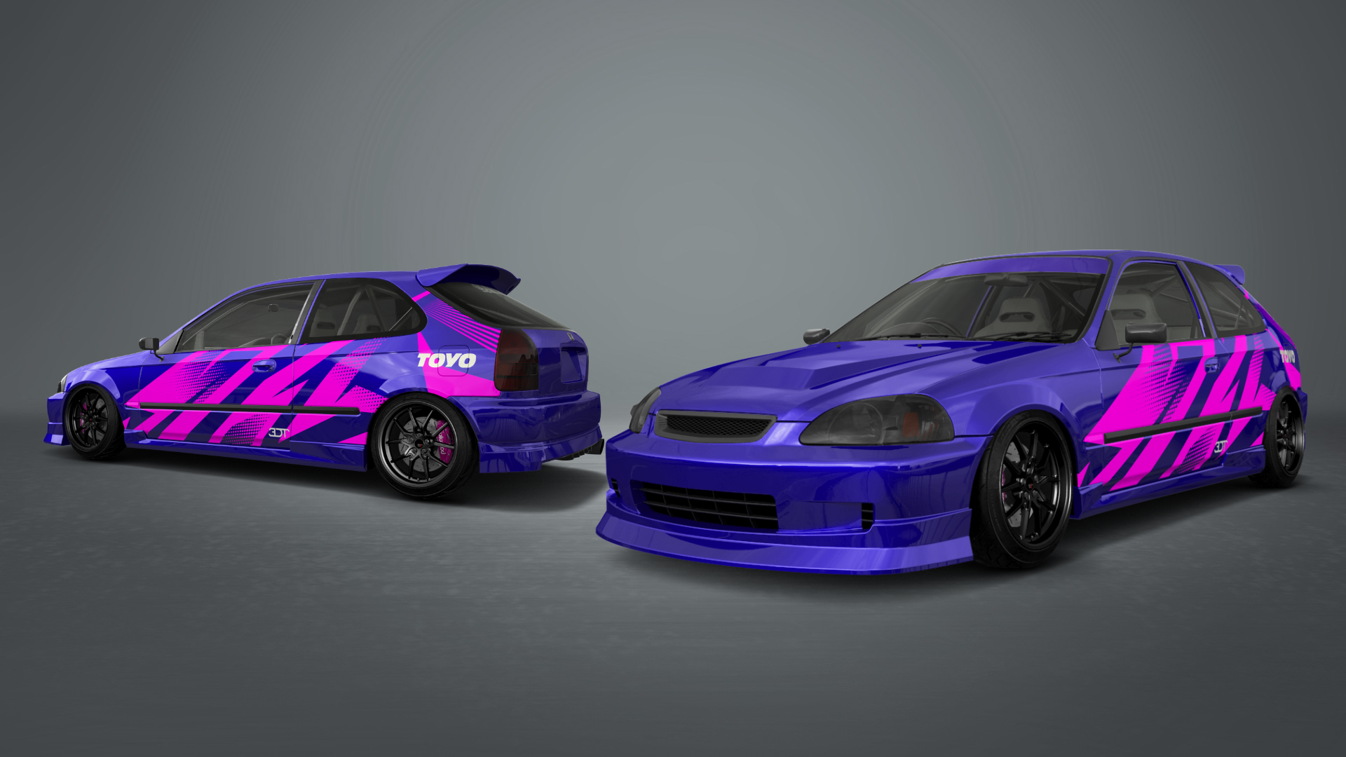 Honda Civic 3 Door Hatchback 1997 tuning