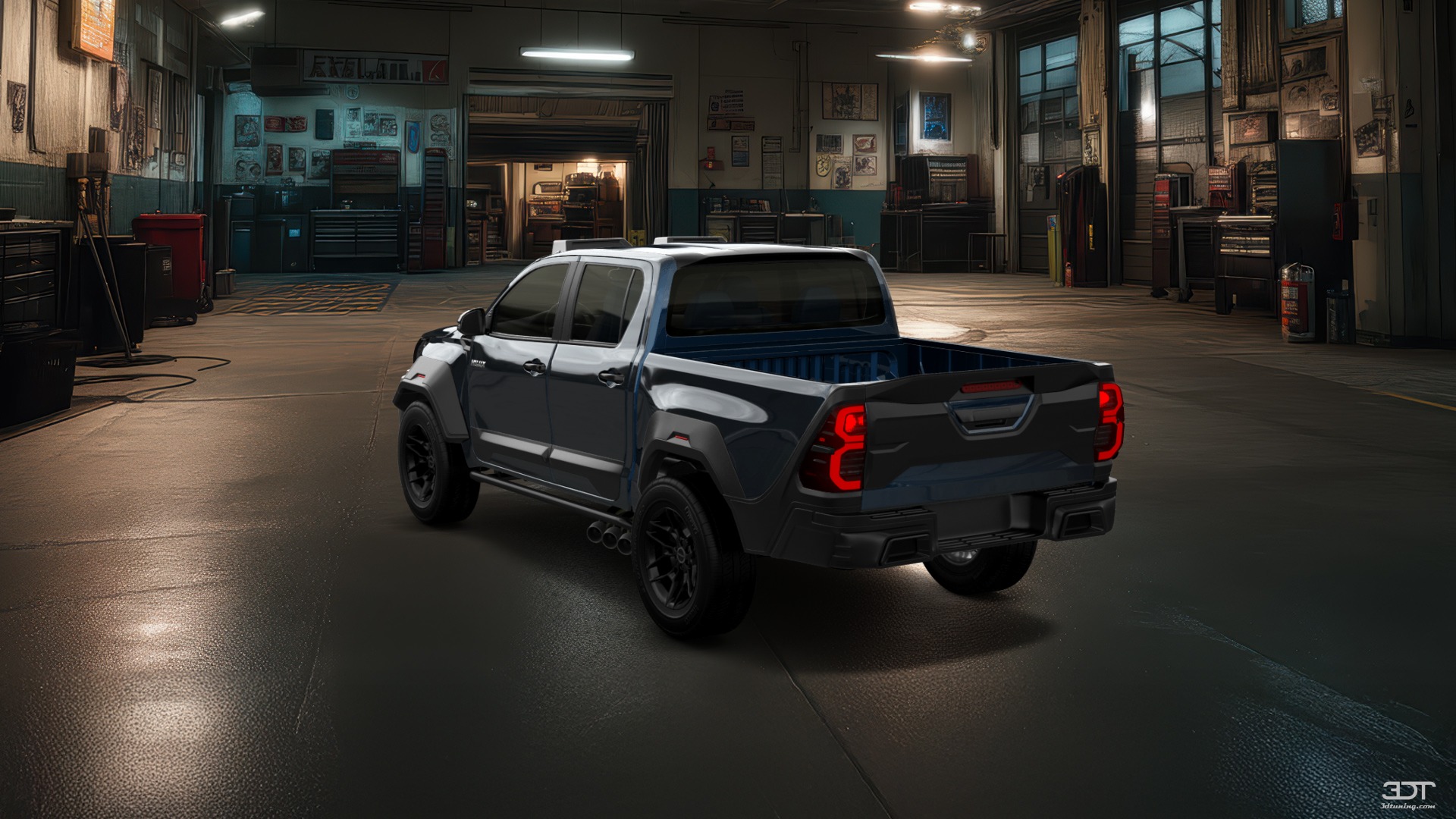 Toyota Hilux Double Cab 4 Door pickup truck 2015 tuning