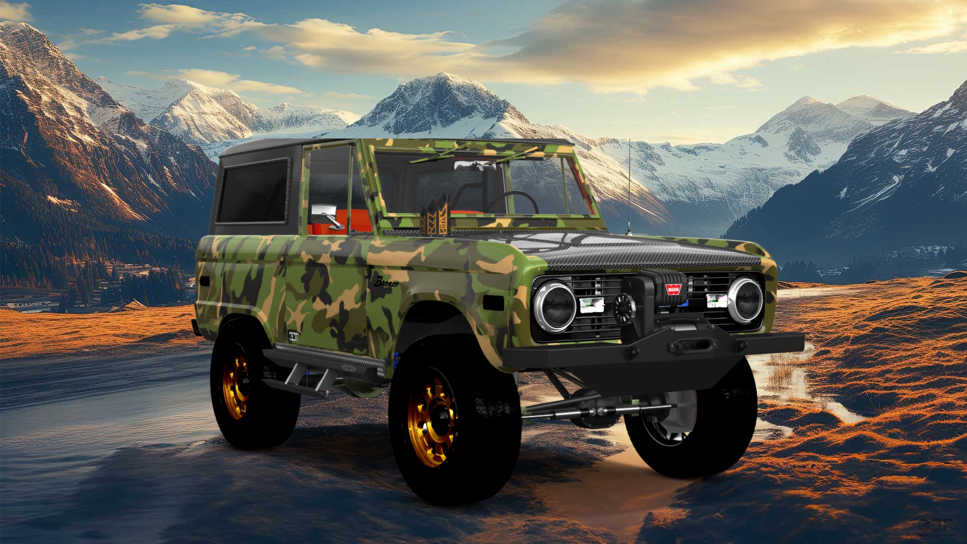 Ford Bronco 3 Door SUV 1965 tuning