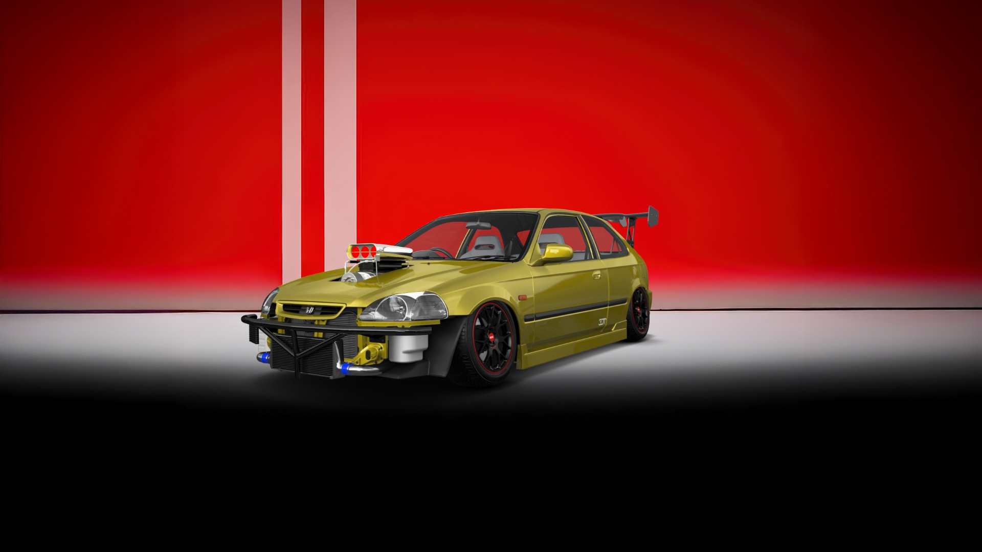 Honda Civic 3 Door Hatchback 1997 tuning