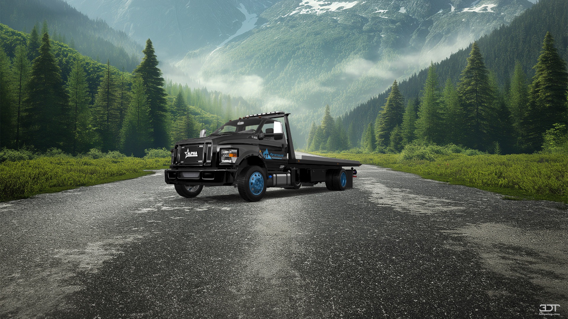 Ford F-650 Tow Truck Pickup 2016